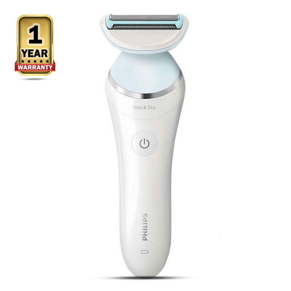 Philips BRL130/00 Advanced Wet And Dry Electric Shaver For Women - White