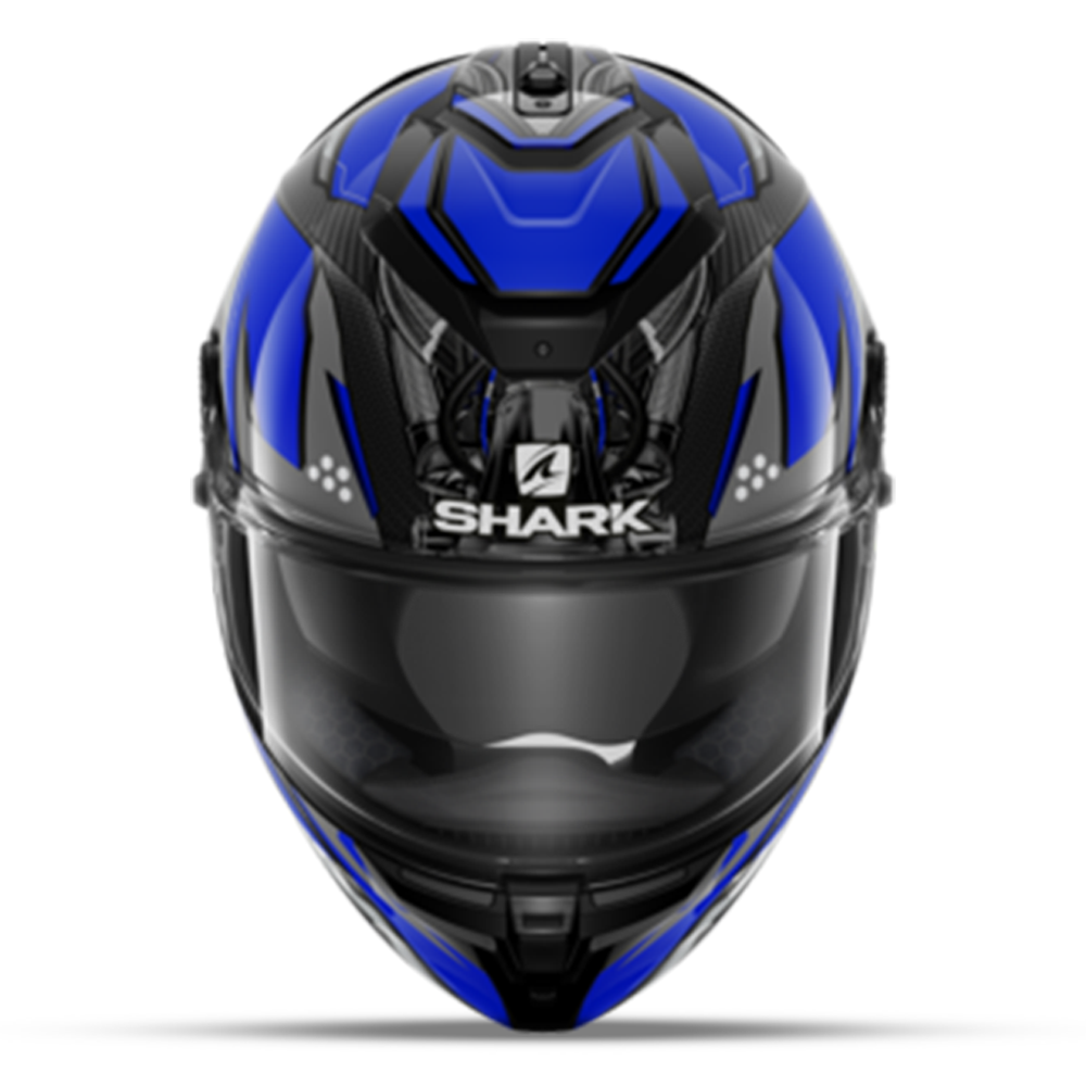 Shark Spartan GT Carbon Urikan Graphics Helmet - Blue