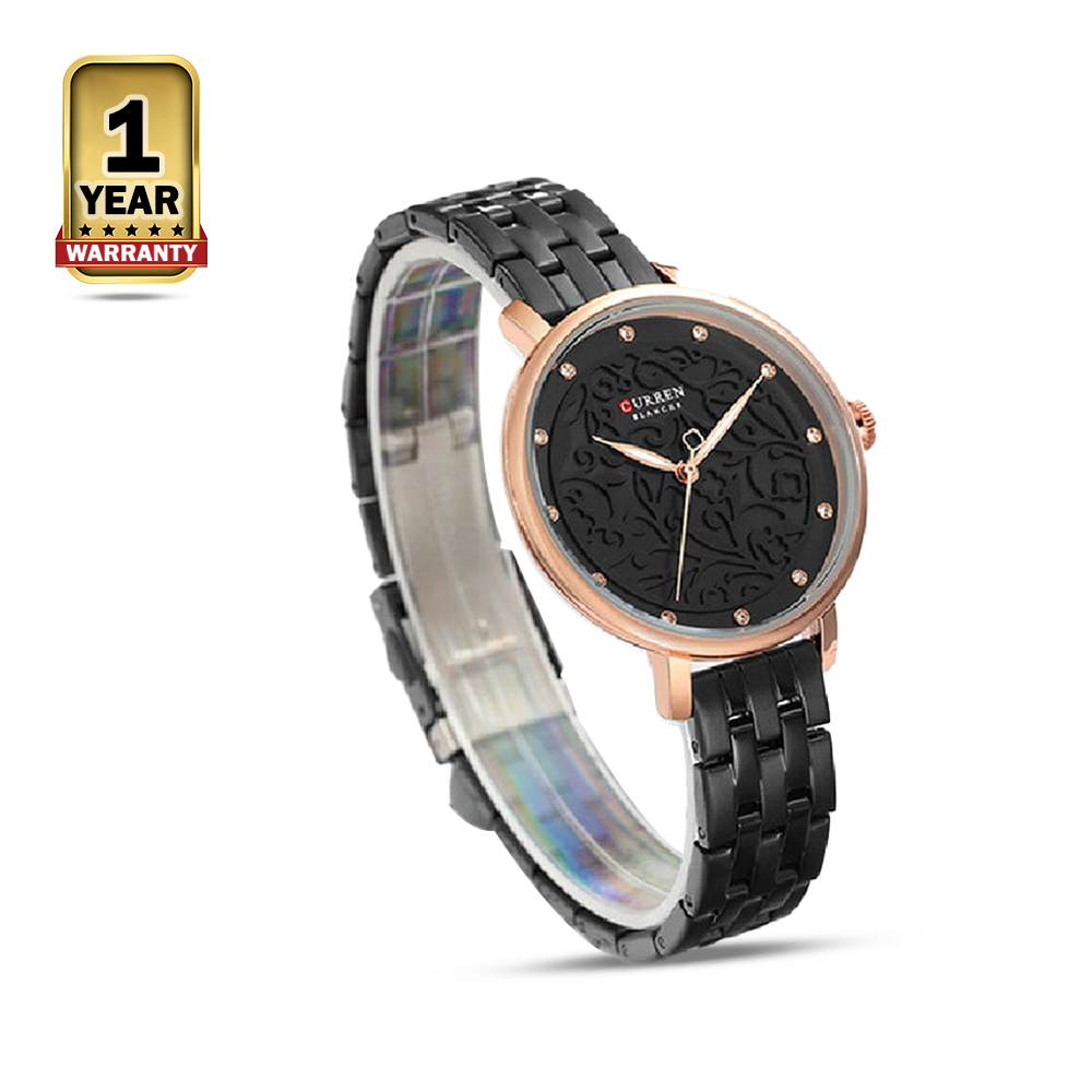 Curren C9046L Quartz Watches for Women - Black