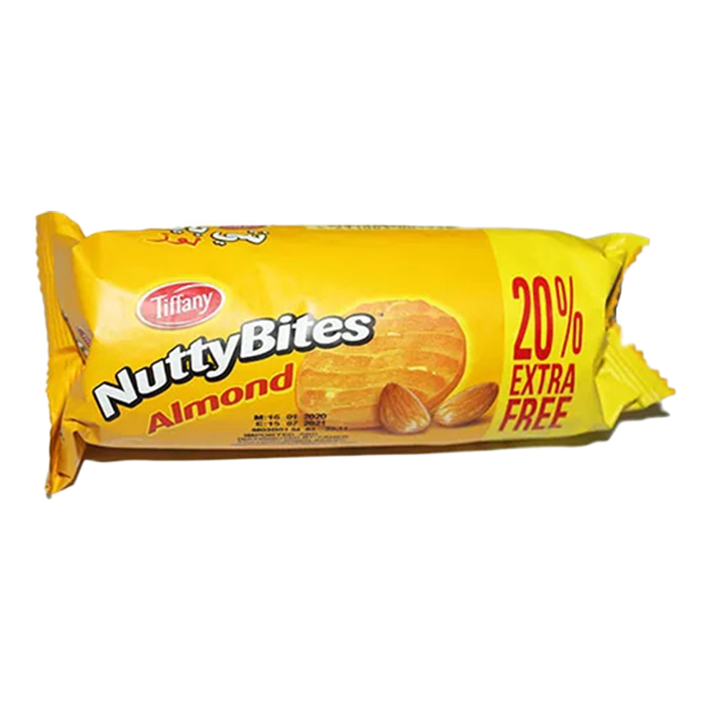 Tiffany Nutty Bites Almond  Biscuits - 72gm