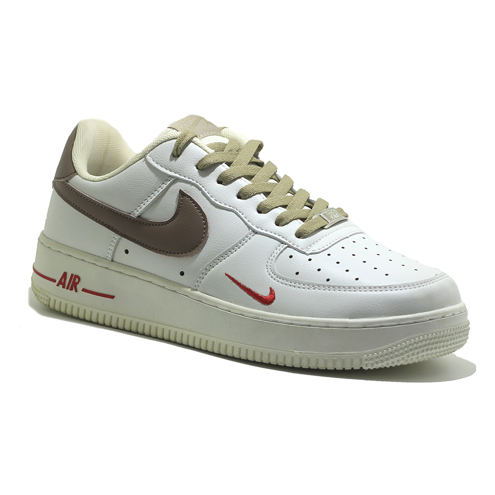 Leather Air Force 1 Sneaker for Men 1:1 Grade - Cream - AF446