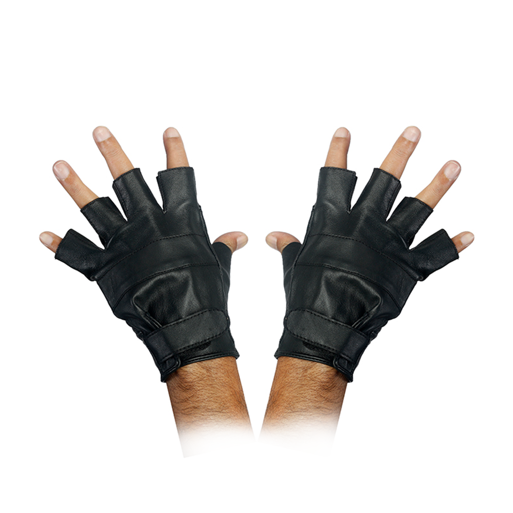 Leather hand gloves for hot sale winter