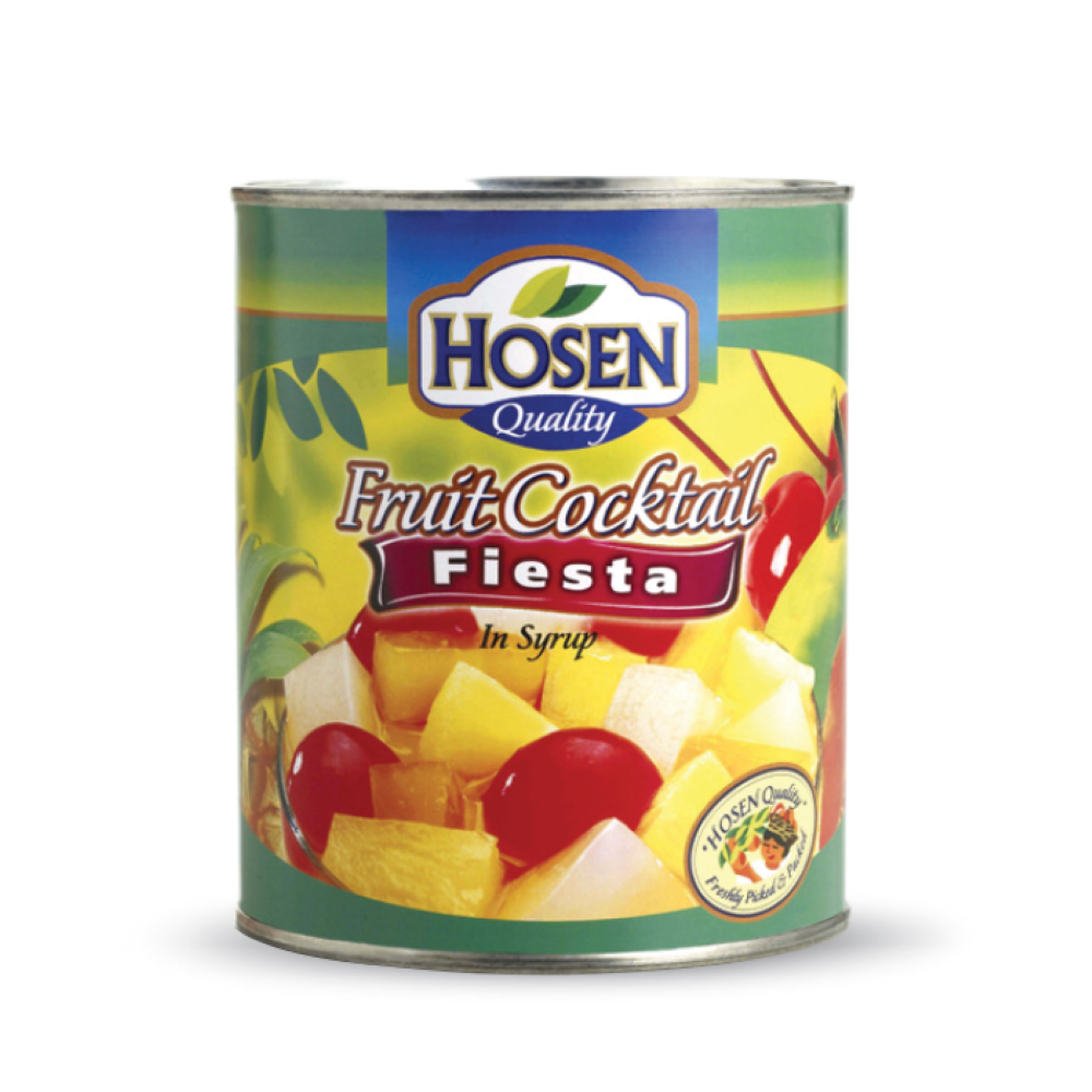 Hosen Quality Fruit Cocktail Fiesta In Syrup - 836gm