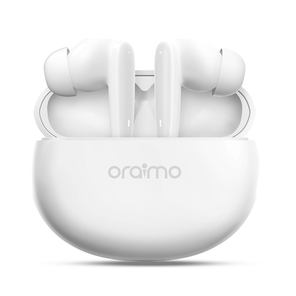 Oraimo OEB-E02D Riff TWS Bluetooth Earphone - White