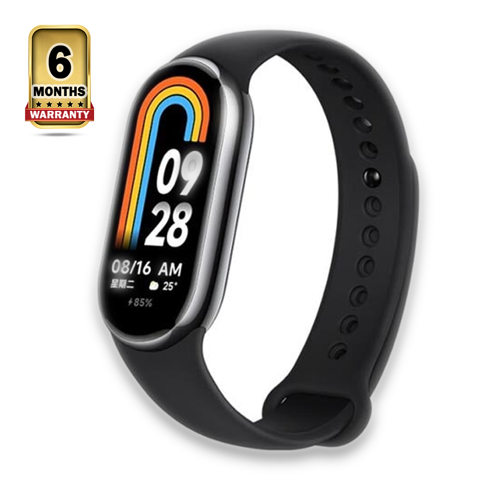 Xiaomi Mi Smart Band 8 Smart Watch - Black