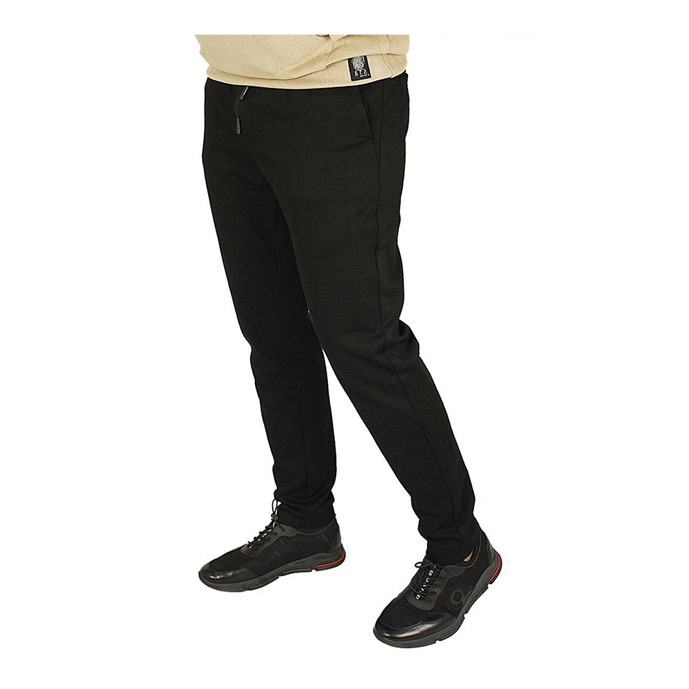 Cotton Chinos Gabardine Pant For Men - Deep Black - NZ-3160