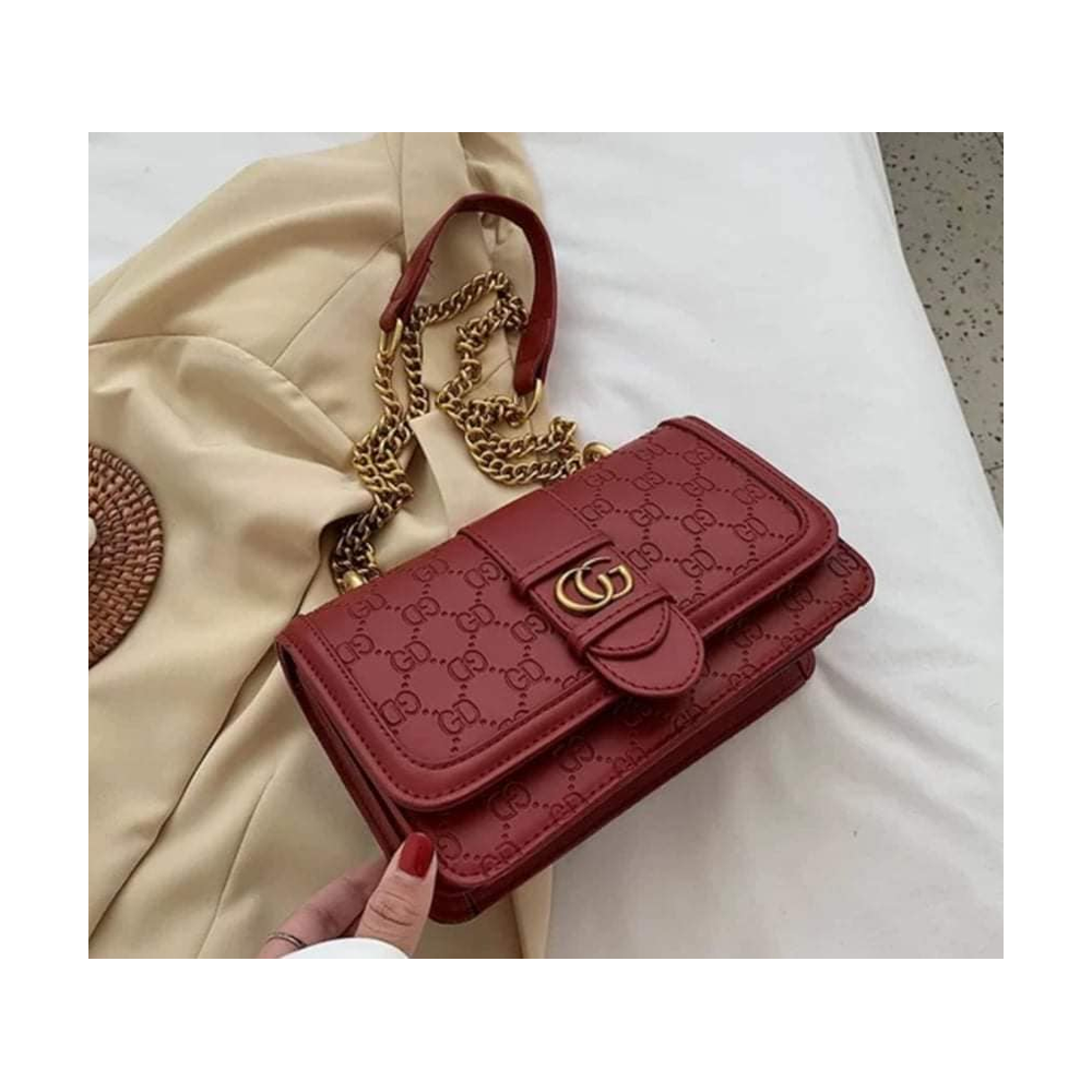 PU Leather Ladies Stylish Bag - LB-012 - Merun