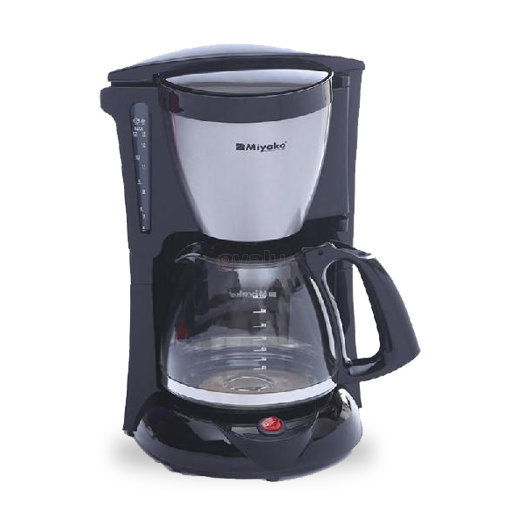 Miyako CM-325 Coffee Maker - 1.5L - Black