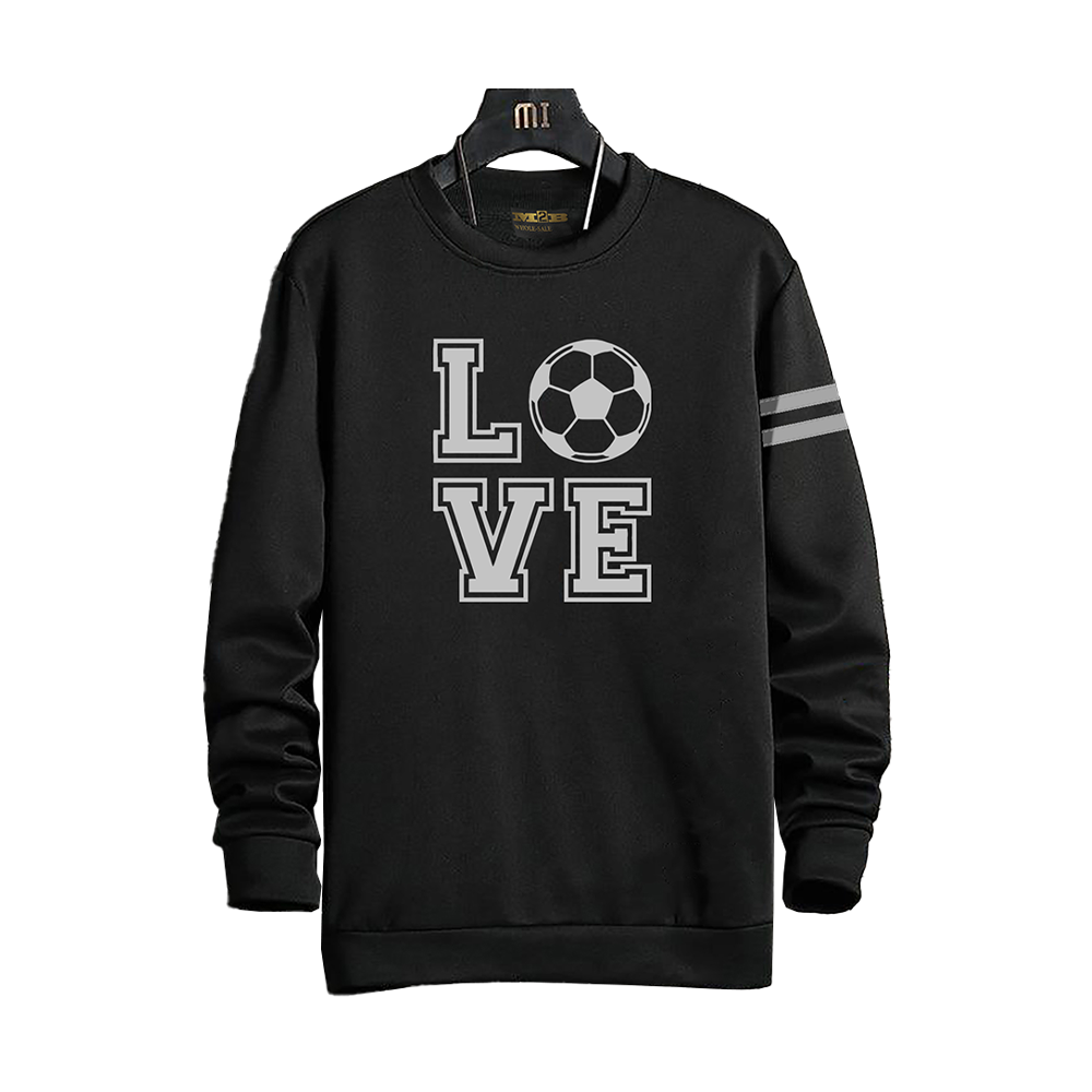 Cotton Full Sleeve Love Sweater For Men