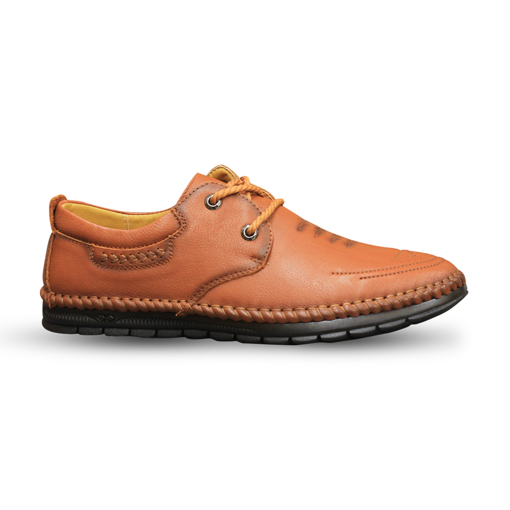 Genuine Leather Casual Shoe For Men - MC33BR