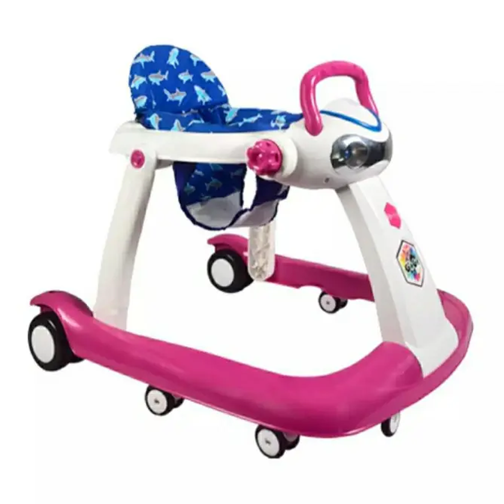 Smile Gogo Baby Walker With Music For Kids - Multicolor