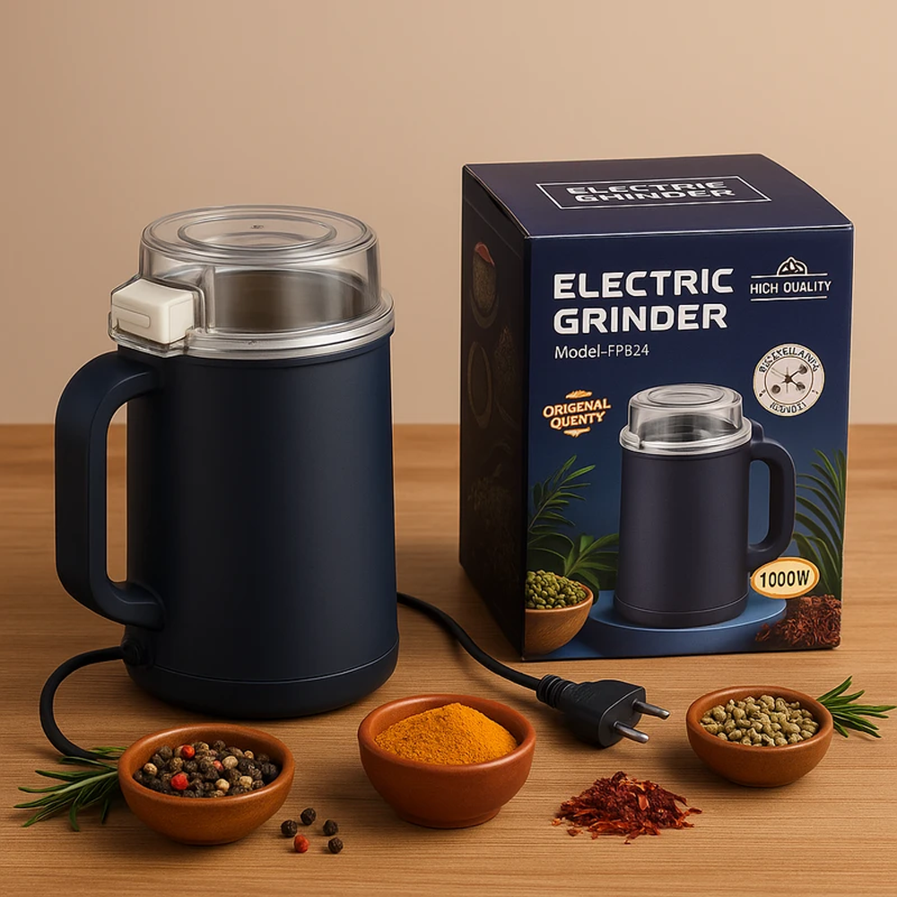 FP824 Stainless Steel Electric Grinder - 1000W