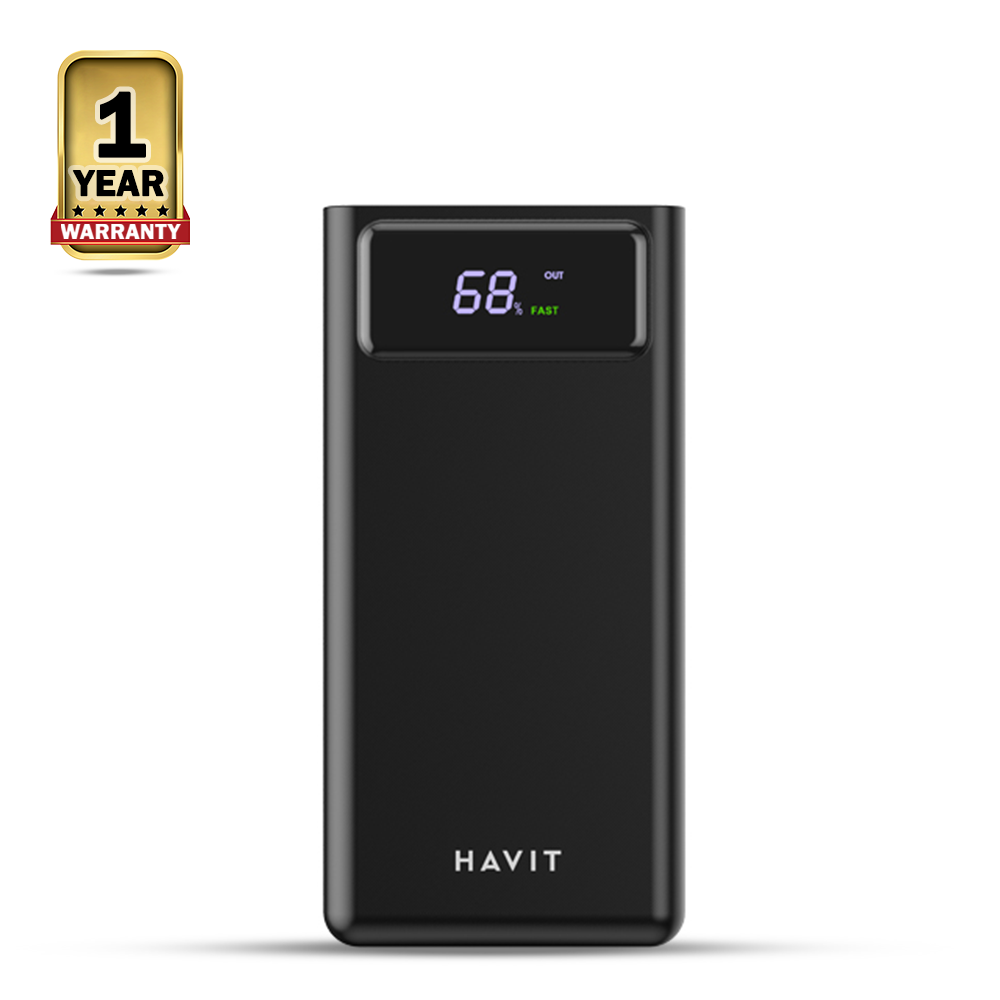 Havit PB56 Power Bank - 40000mAh - Black