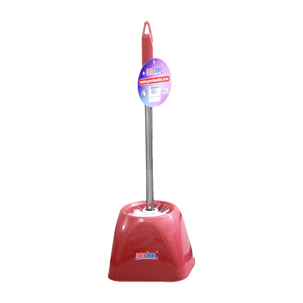 Plastic Regular Toilet Brush - Red - TB-0766