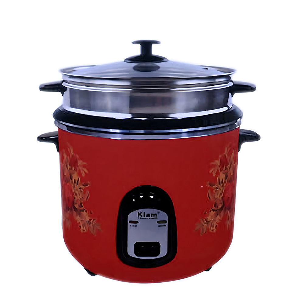 KIAM Double Pot Full Body Rice Cooker - 1.8Ltr