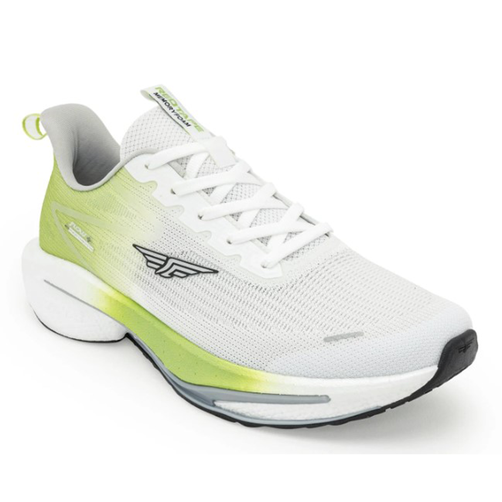 Red Tape ETPU Athleisure Shoes For Men - Lime and White - EFH-02