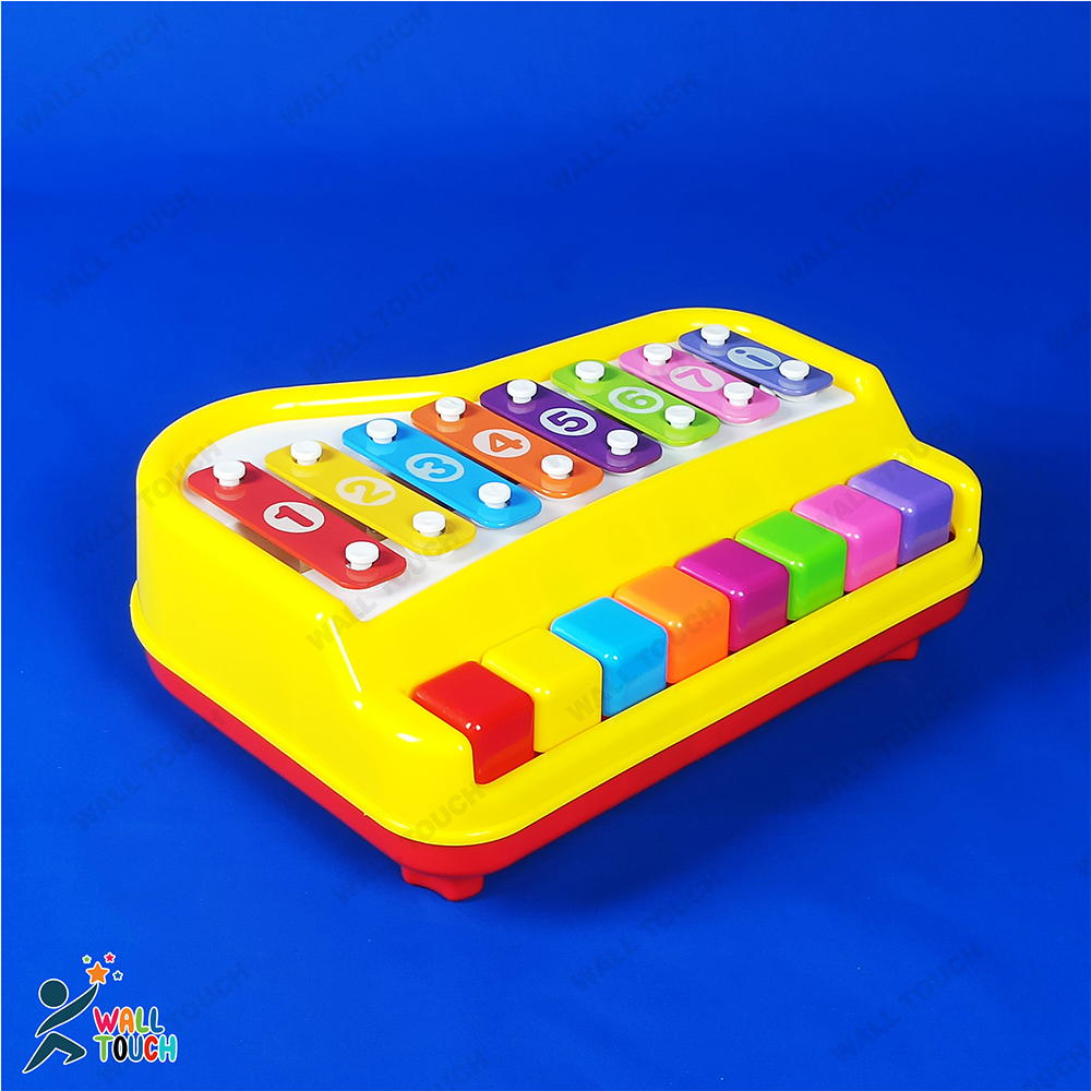 Eight Keys 2 In 1 Striking Xylophone (Organ Piano) Toy - 157424452