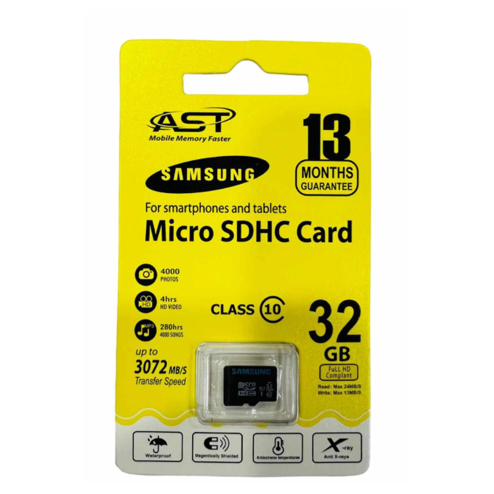 AST Class 10 Memory Card - 32GB