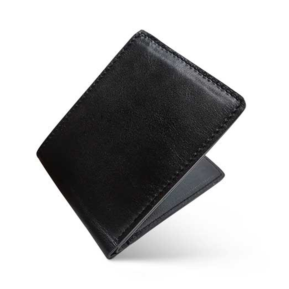 Leather Wallet For Men - SW -1041 - Black