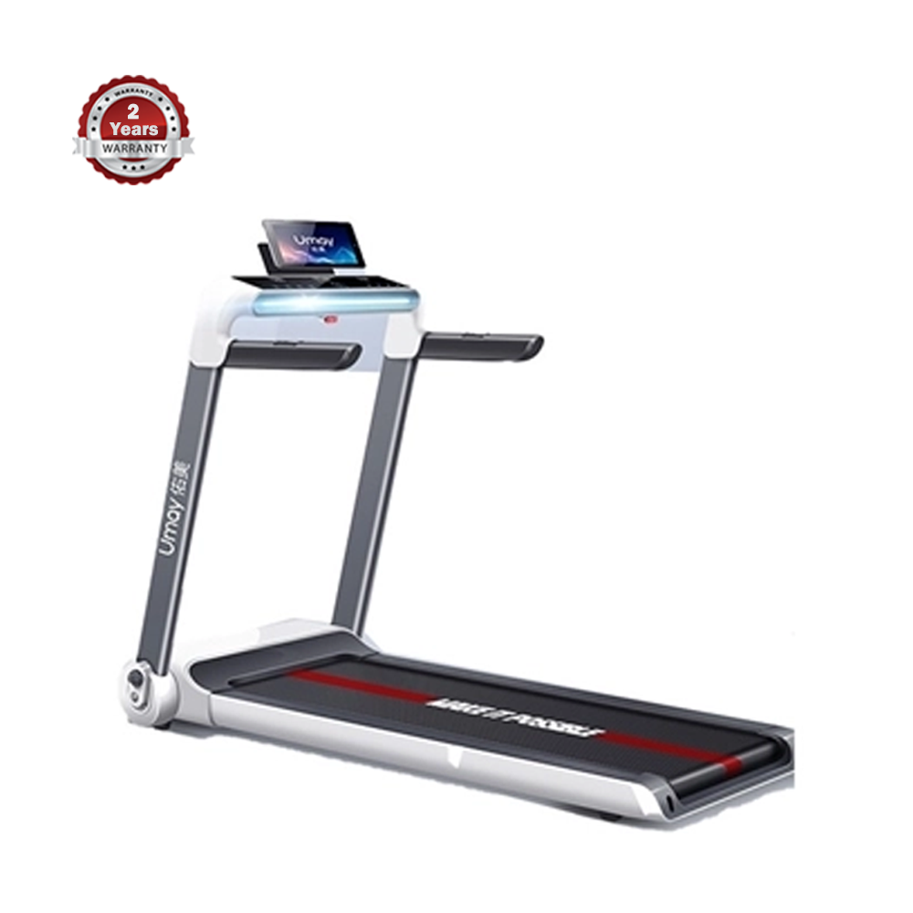 UMAY U3 Motorized Treadmill - Silver and Black