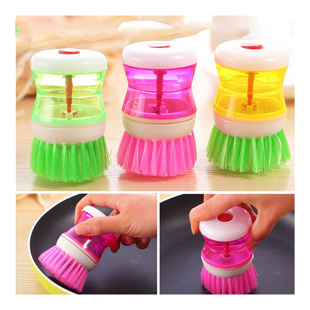 Multicolor Plastic Dishwasher Scrubber, For Utensils And Kitchen