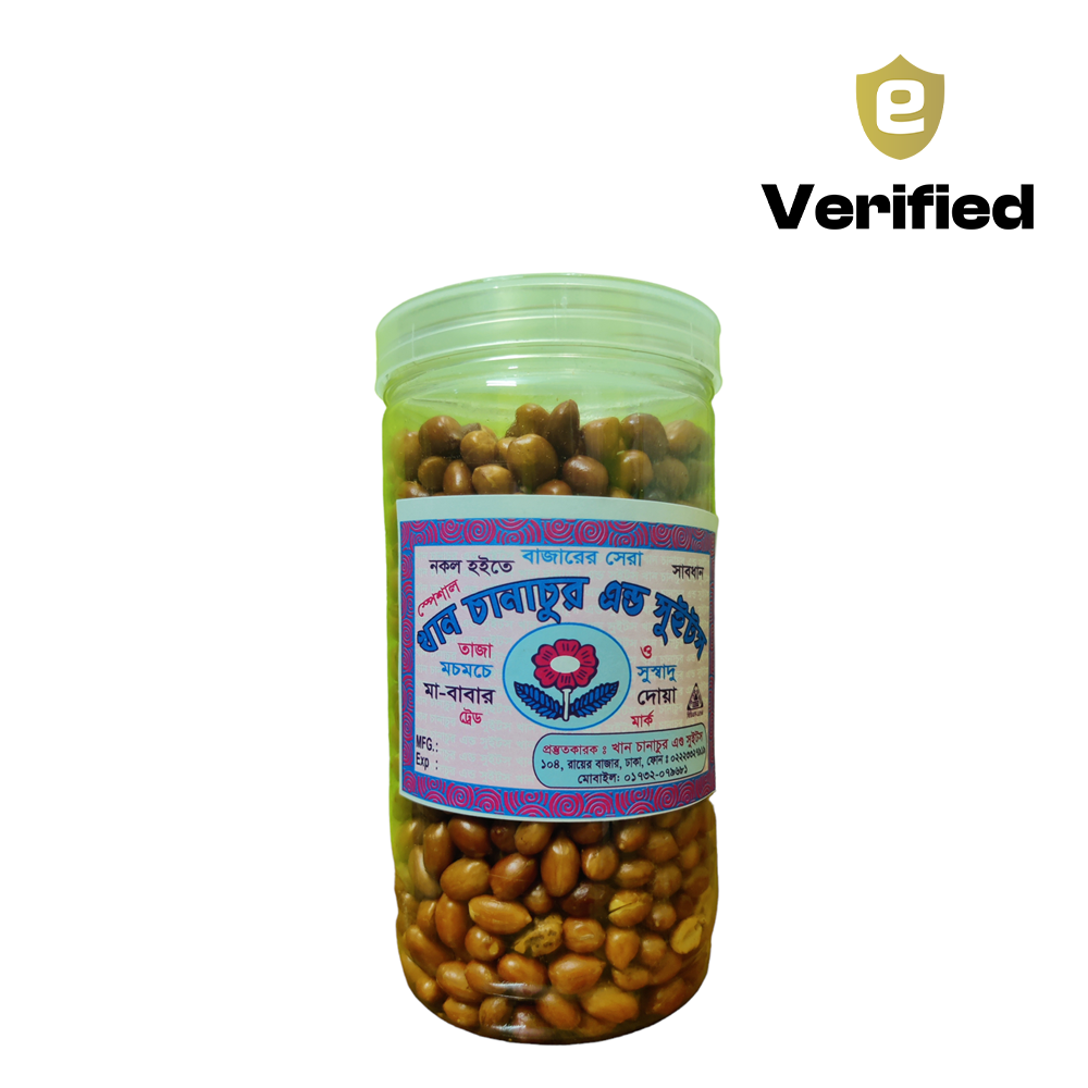 Khan Chanachur Special Badam Bhaja - 500gm