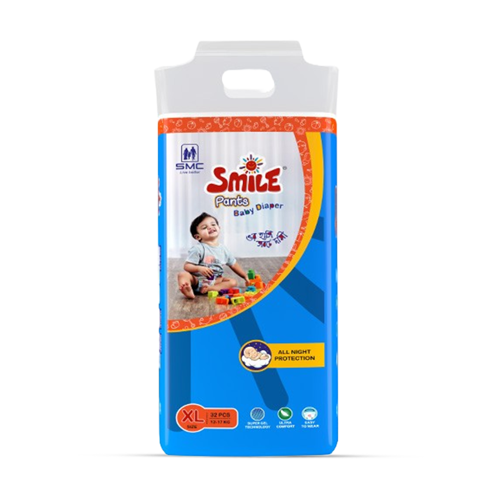 SMC Smile Baby Diaper Belt - XL - 12-17 kg - 32 Pcs