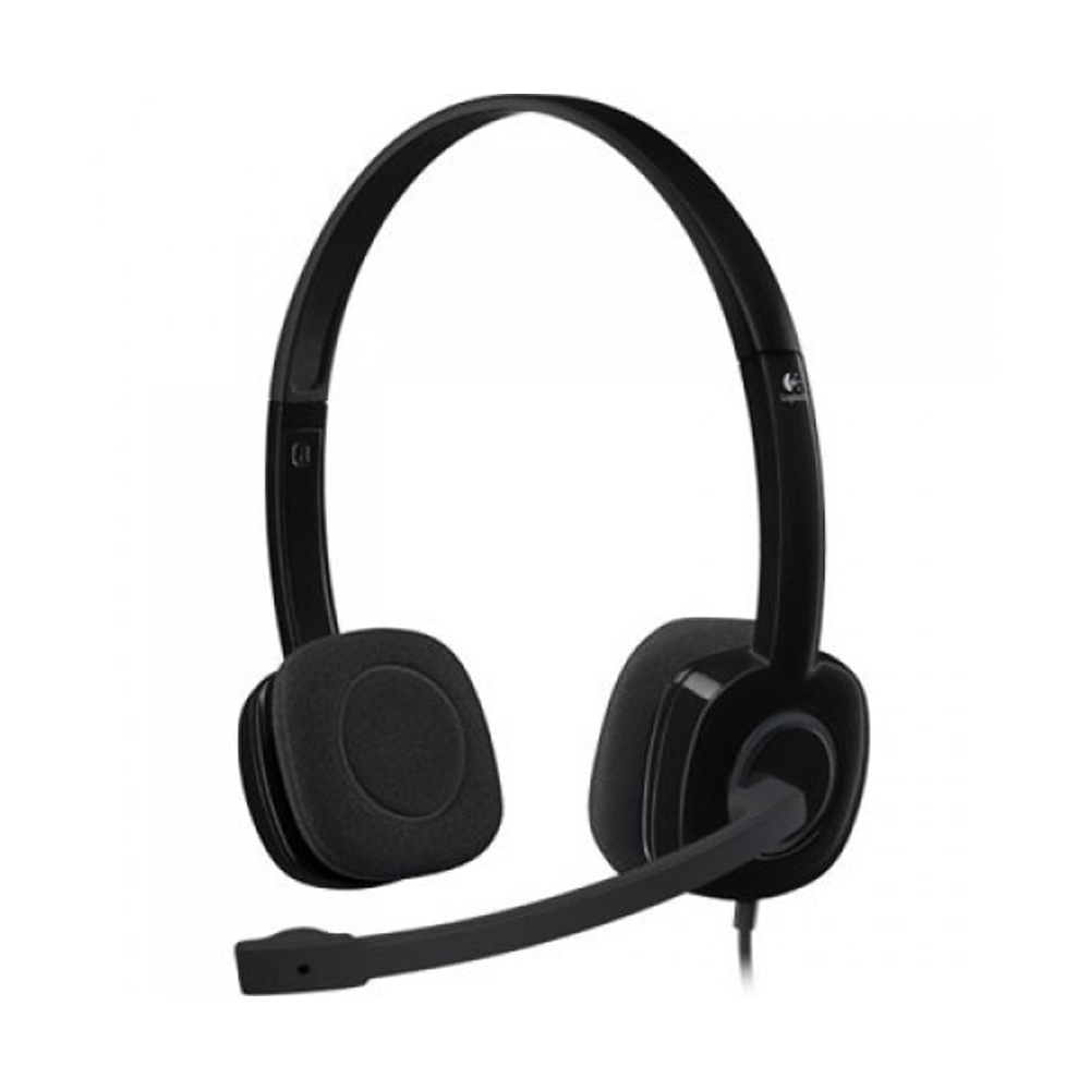 Logitech H151 STEREO Headset (One port) - Black 