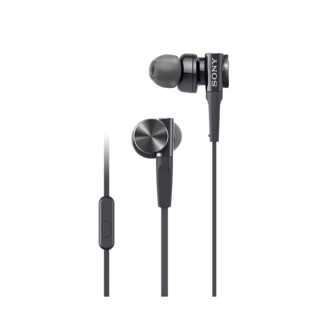 Sony MDR-XB75AP Extra Bass In-ear Headphones - Black