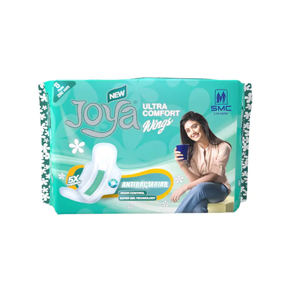 Joya Ultra Comfort Wings System Sanitary Napkin - 8Pcs