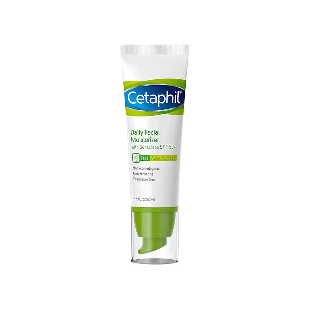 Cetaphil Daily Facial Moisturizer With Sunscreen SPF50+ - 50ml