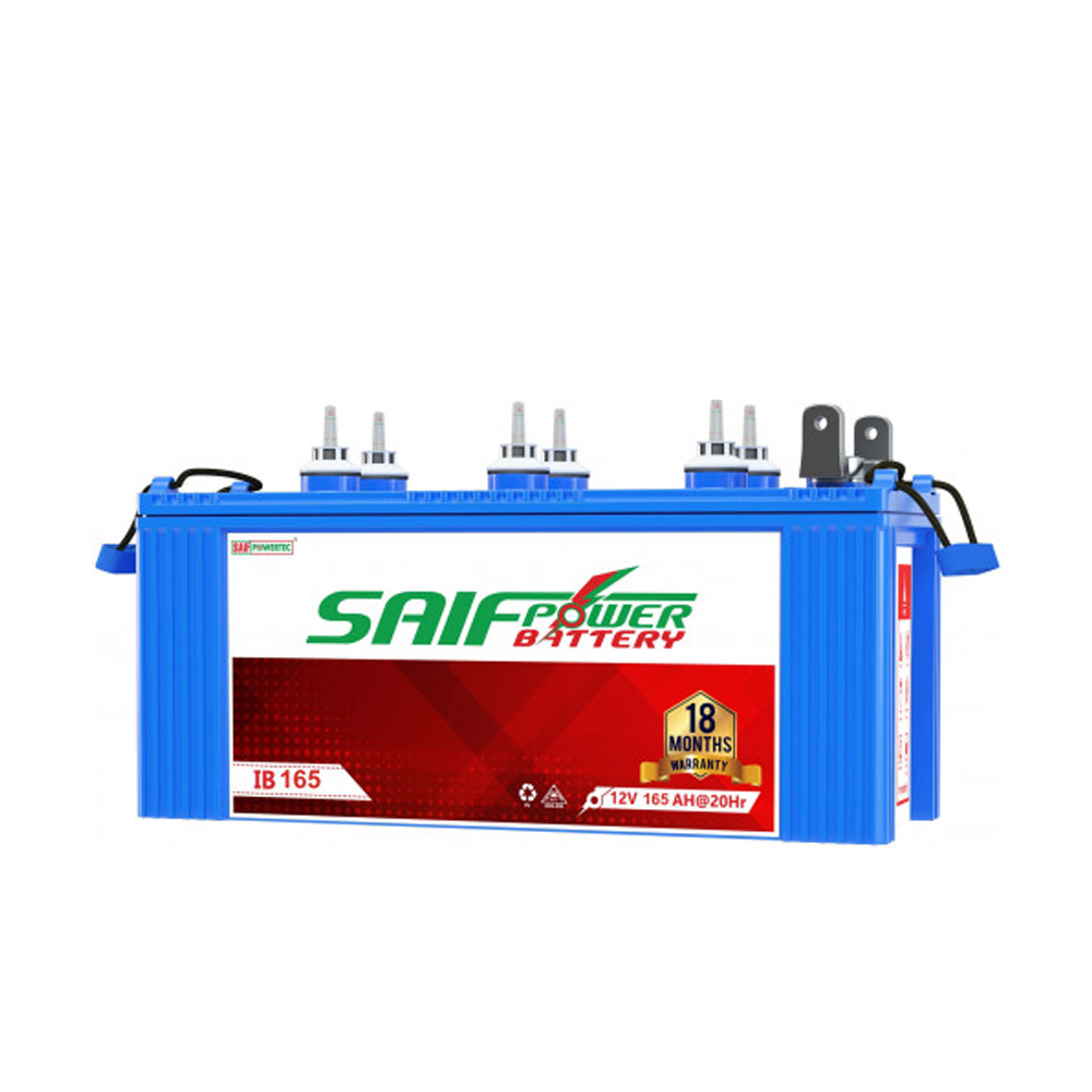 Saif Powertec 12V IB 165 Ips Battery - 165AH