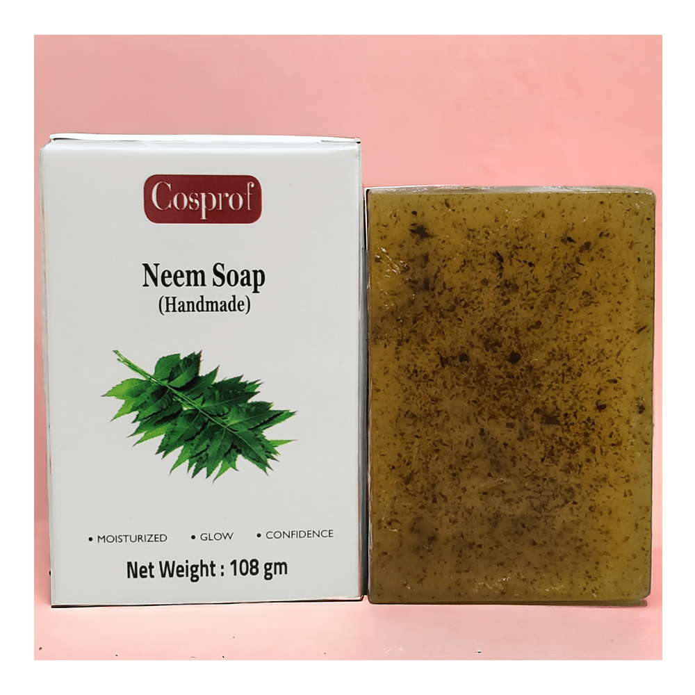 Cosprof Handmade Premium Neem Soap - 108gm