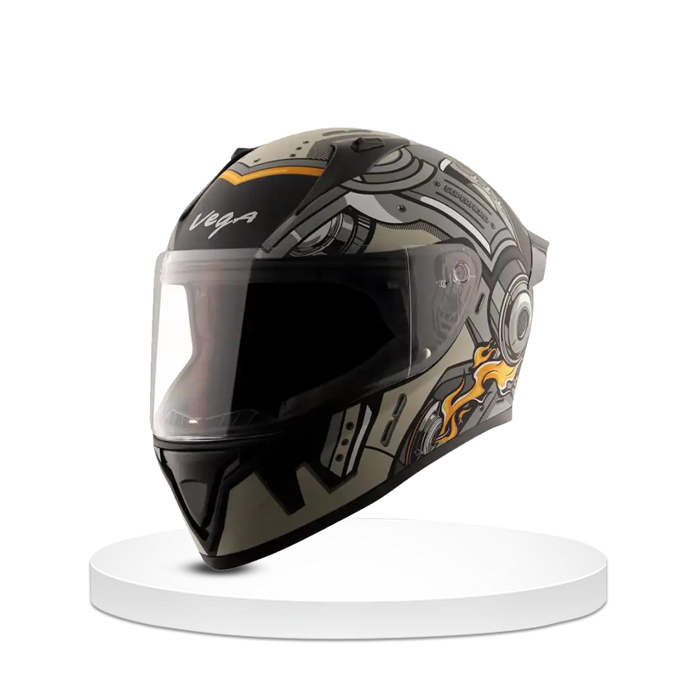 Vega Superhero Full Face Bick Helmet  - Multicolor