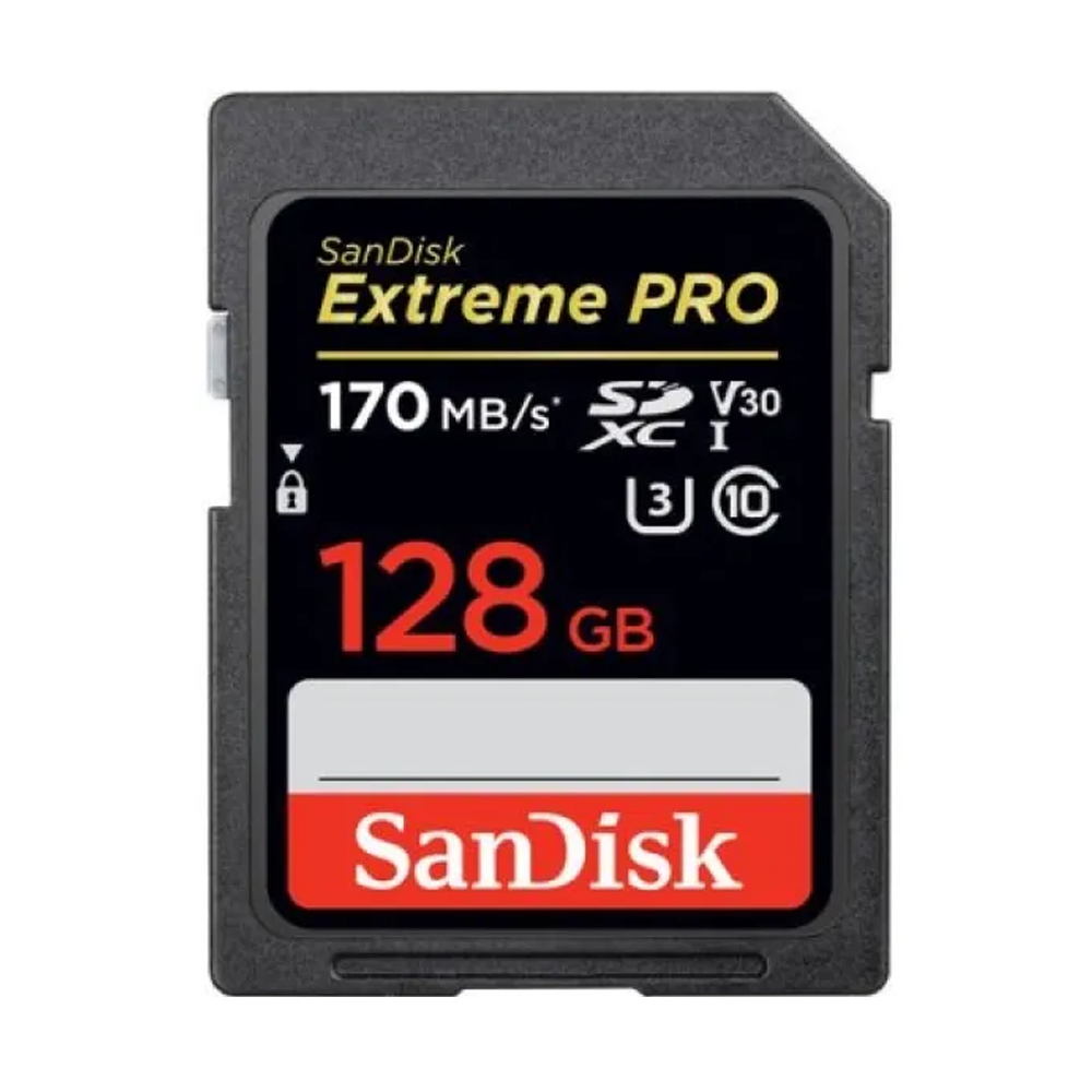SanDisk Extreme Pro UHS-I SDXC Class-10 Memory Card - 128GB 
