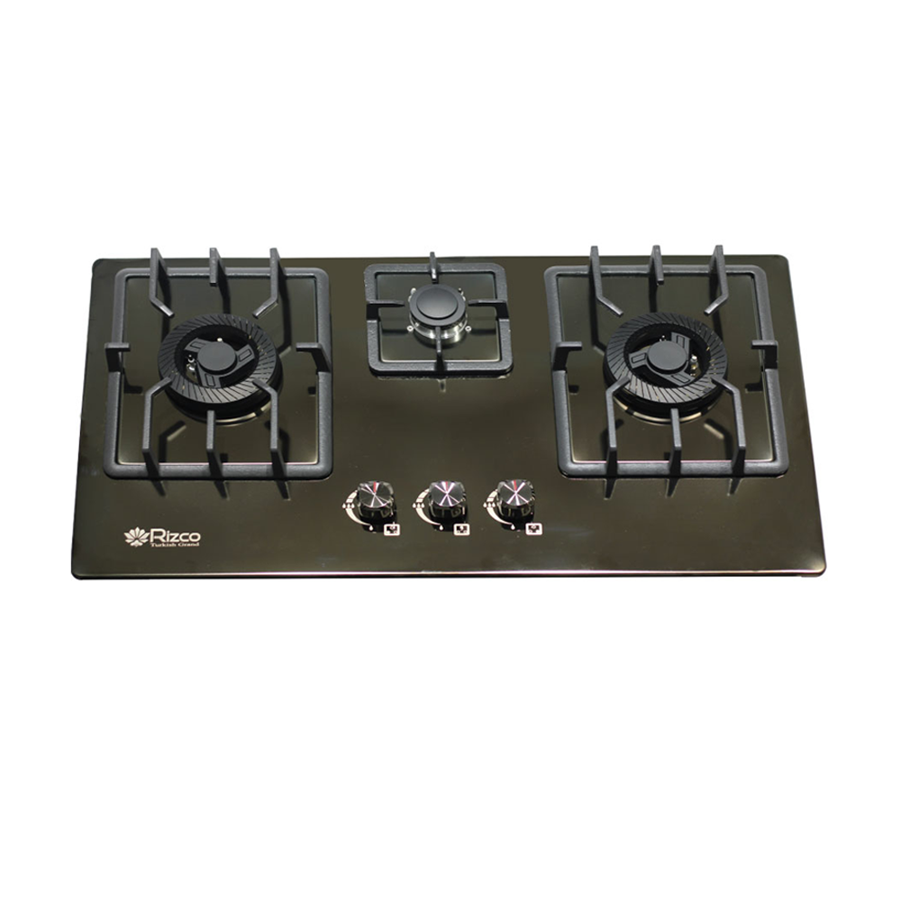 Rizco BHS Vintage 703NG Stainless Steel Gas Burner Black