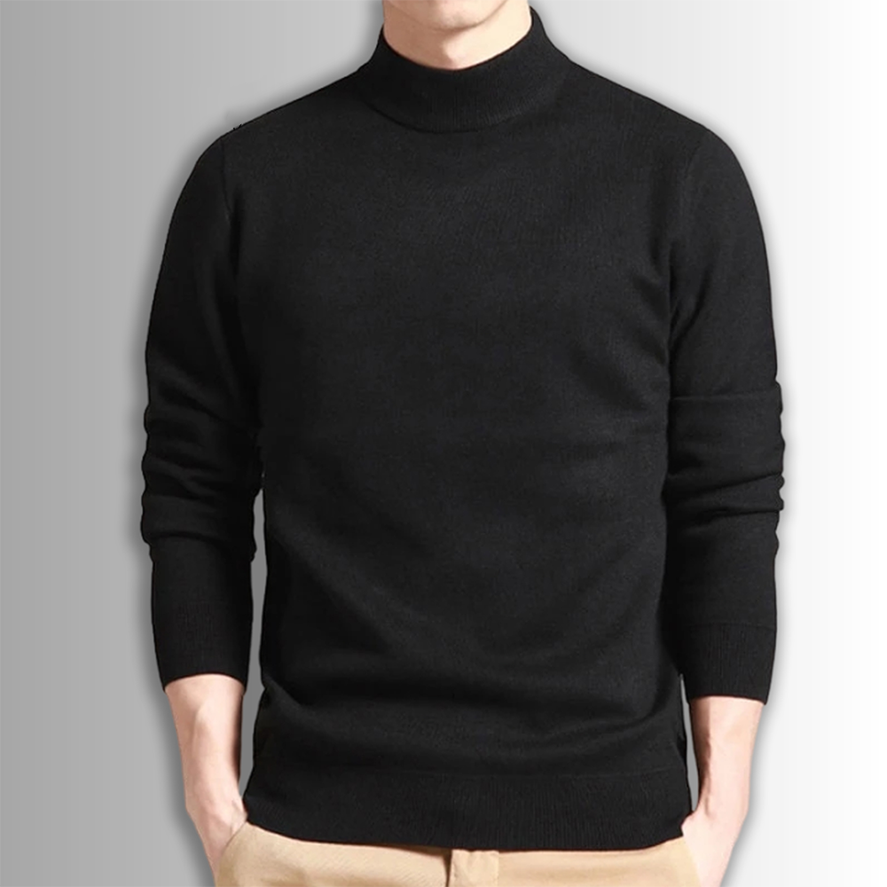 Black full sleeve sweater hot sale