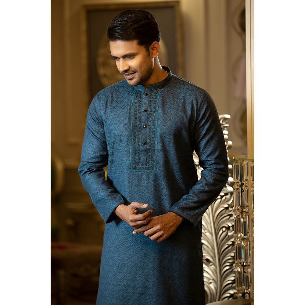 Cotton Panjabi for Men - AB-9052