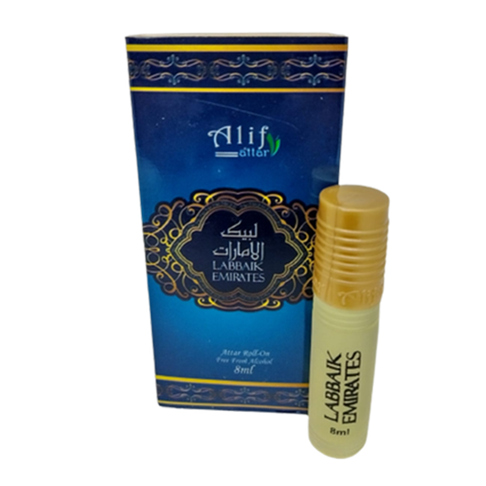 Alif Labbaik Emirates Attar - 8ml