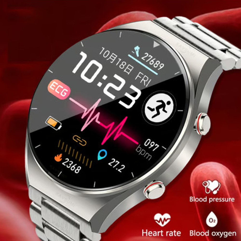 SACOSDING E09 Health Monitoring Waterproof Smart Watch - Silver