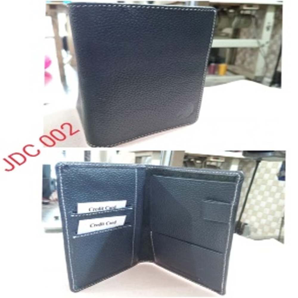 Leather Wallet for Men - Black