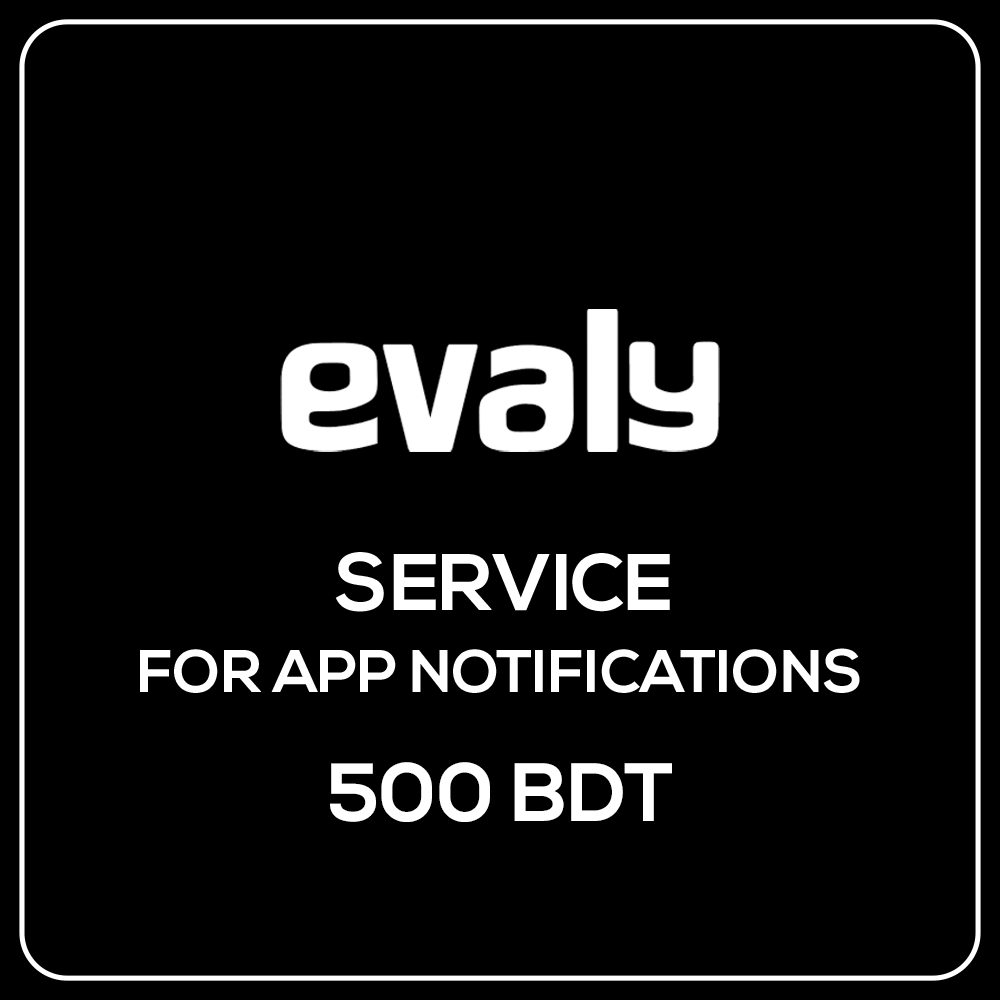 Evaly Service For App Notifications