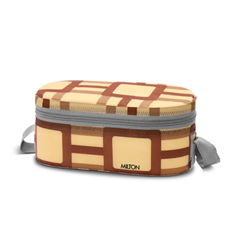 MILTON Executive Insulated Lunch Box, Orange, 3 Containers, 280ml Each