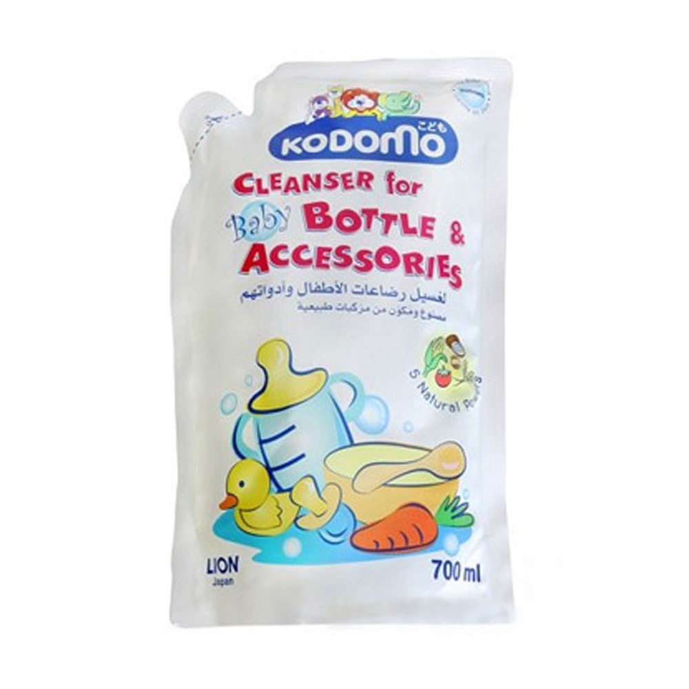 Kodomo Bottle & Accessories Cleanser Refill - 700 ml