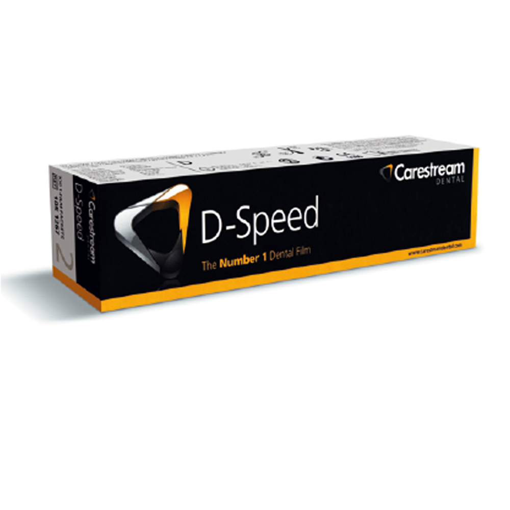 Kodak Carestream DSpeed Dental XRay Film 100 Pcs
