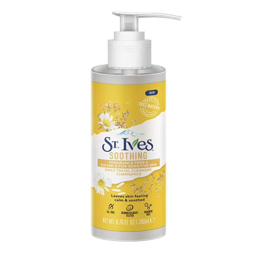 St. Ives Soothing Chamomile Face Wash - 200ml - CN-182