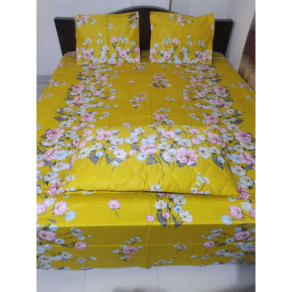 Twill Cotton King Size AC Katha Multicolor KT41