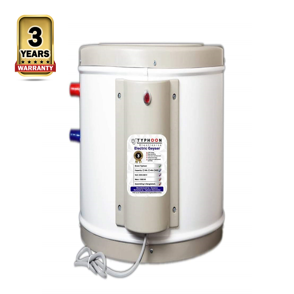 Typhoon Wall Hanging Geyser- 45 Liter