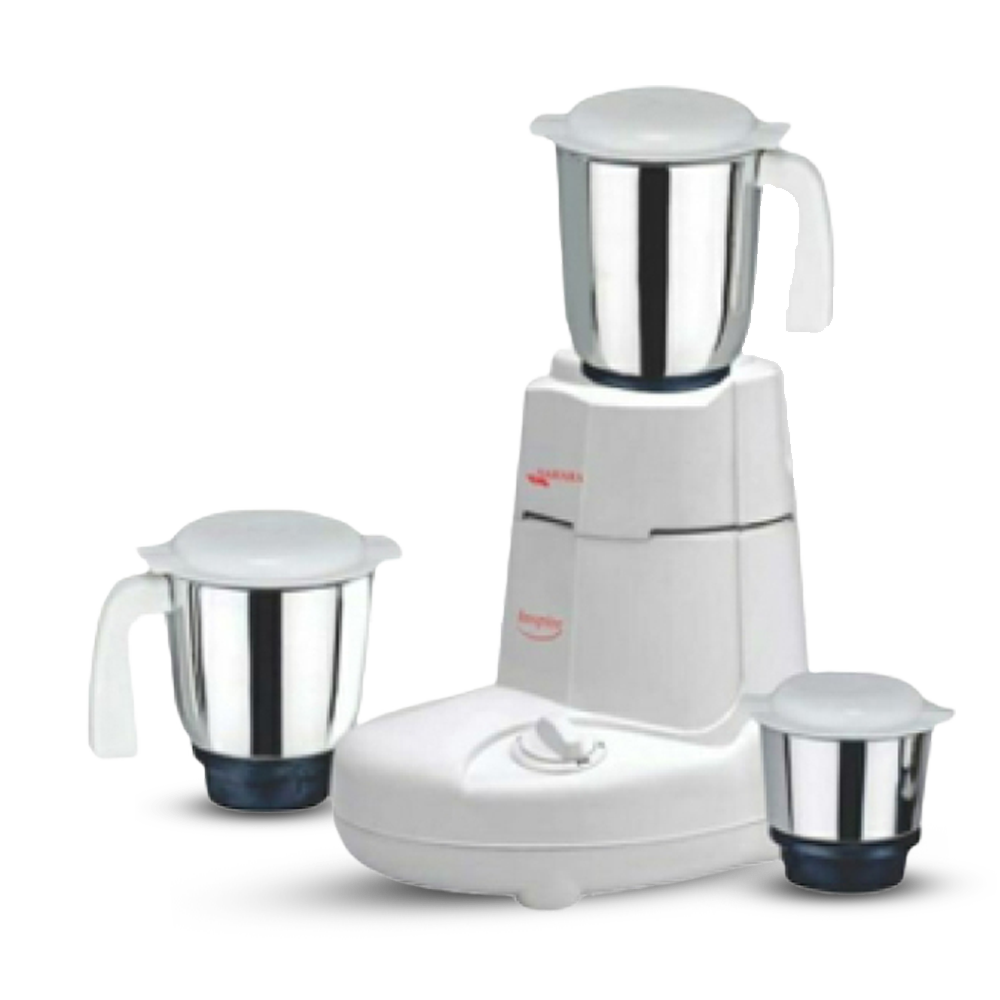 Sahara Inspire 3 In 1 Mixer Grinder Blender - 500 Watt - White