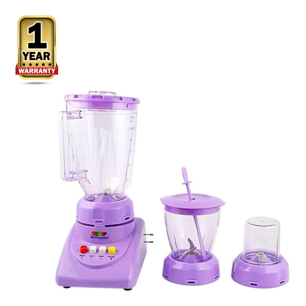 Miyako YT-2004CH 3 In 1 Blender - 350W - Purple